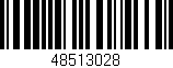 Código de barras (EAN, GTIN, SKU, ISBN): '48513028'