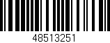 Código de barras (EAN, GTIN, SKU, ISBN): '48513251'