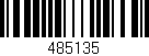 Código de barras (EAN, GTIN, SKU, ISBN): '485135'