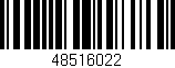 Código de barras (EAN, GTIN, SKU, ISBN): '48516022'