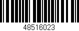 Código de barras (EAN, GTIN, SKU, ISBN): '48516023'