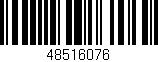 Código de barras (EAN, GTIN, SKU, ISBN): '48516076'
