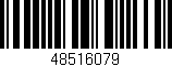 Código de barras (EAN, GTIN, SKU, ISBN): '48516079'