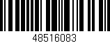 Código de barras (EAN, GTIN, SKU, ISBN): '48516083'