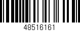 Código de barras (EAN, GTIN, SKU, ISBN): '48516161'