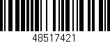 Código de barras (EAN, GTIN, SKU, ISBN): '48517421'