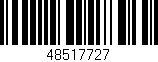 Código de barras (EAN, GTIN, SKU, ISBN): '48517727'