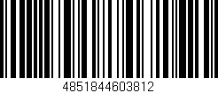 Código de barras (EAN, GTIN, SKU, ISBN): '4851844603812'
