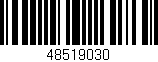 Código de barras (EAN, GTIN, SKU, ISBN): '48519030'
