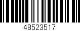 Código de barras (EAN, GTIN, SKU, ISBN): '48523517'