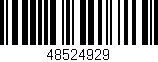 Código de barras (EAN, GTIN, SKU, ISBN): '48524929'