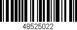 Código de barras (EAN, GTIN, SKU, ISBN): '48525022'