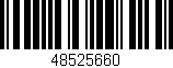 Código de barras (EAN, GTIN, SKU, ISBN): '48525660'