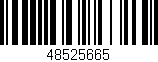 Código de barras (EAN, GTIN, SKU, ISBN): '48525665'