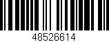 Código de barras (EAN, GTIN, SKU, ISBN): '48526614'