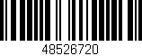 Código de barras (EAN, GTIN, SKU, ISBN): '48526720'