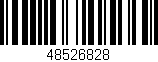 Código de barras (EAN, GTIN, SKU, ISBN): '48526828'