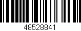 Código de barras (EAN, GTIN, SKU, ISBN): '48528841'