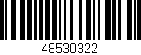 Código de barras (EAN, GTIN, SKU, ISBN): '48530322'