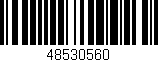 Código de barras (EAN, GTIN, SKU, ISBN): '48530560'