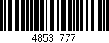 Código de barras (EAN, GTIN, SKU, ISBN): '48531777'