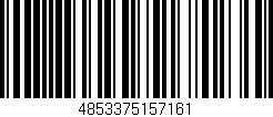 Código de barras (EAN, GTIN, SKU, ISBN): '4853375157161'