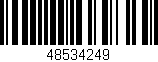 Código de barras (EAN, GTIN, SKU, ISBN): '48534249'