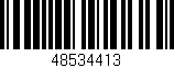 Código de barras (EAN, GTIN, SKU, ISBN): '48534413'