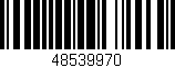 Código de barras (EAN, GTIN, SKU, ISBN): '48539970'