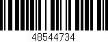 Código de barras (EAN, GTIN, SKU, ISBN): '48544734'