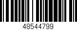 Código de barras (EAN, GTIN, SKU, ISBN): '48544799'