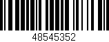 Código de barras (EAN, GTIN, SKU, ISBN): '48545352'