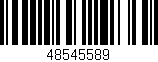Código de barras (EAN, GTIN, SKU, ISBN): '48545589'