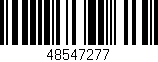Código de barras (EAN, GTIN, SKU, ISBN): '48547277'