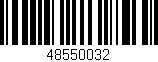 Código de barras (EAN, GTIN, SKU, ISBN): '48550032'