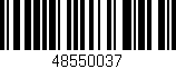 Código de barras (EAN, GTIN, SKU, ISBN): '48550037'