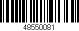Código de barras (EAN, GTIN, SKU, ISBN): '48550081'