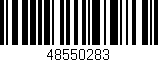 Código de barras (EAN, GTIN, SKU, ISBN): '48550283'