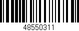 Código de barras (EAN, GTIN, SKU, ISBN): '48550311'