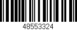 Código de barras (EAN, GTIN, SKU, ISBN): '48553324'