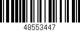 Código de barras (EAN, GTIN, SKU, ISBN): '48553447'