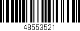 Código de barras (EAN, GTIN, SKU, ISBN): '48553521'