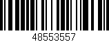 Código de barras (EAN, GTIN, SKU, ISBN): '48553557'