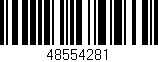 Código de barras (EAN, GTIN, SKU, ISBN): '48554281'