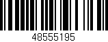 Código de barras (EAN, GTIN, SKU, ISBN): '48555195'