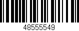 Código de barras (EAN, GTIN, SKU, ISBN): '48555549'