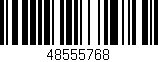 Código de barras (EAN, GTIN, SKU, ISBN): '48555768'