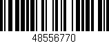 Código de barras (EAN, GTIN, SKU, ISBN): '48556770'