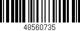 Código de barras (EAN, GTIN, SKU, ISBN): '48560735'