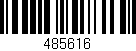 Código de barras (EAN, GTIN, SKU, ISBN): '485616'